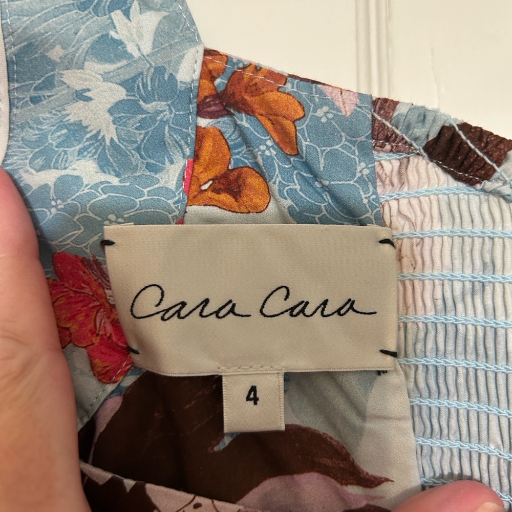 Cara Cara midi dress in Japanese floral - Picture 5 of 6